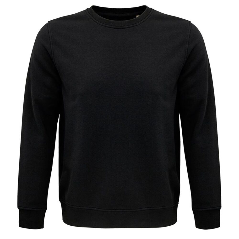 SOLS Unisex Adult Comet Sweatshirt / Black